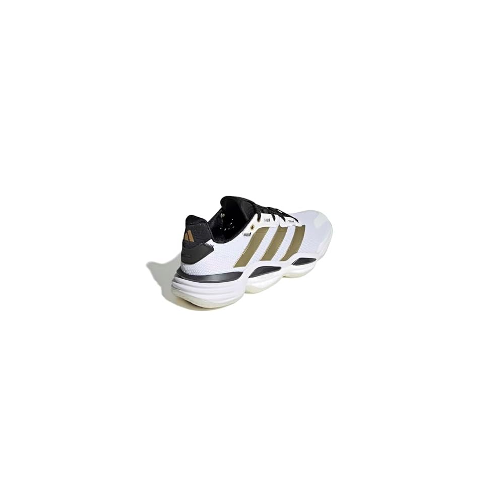 White/Gold Metallic/Black