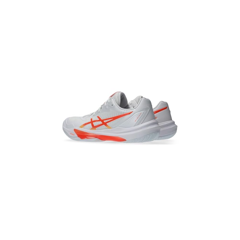 White/Vivid Coral