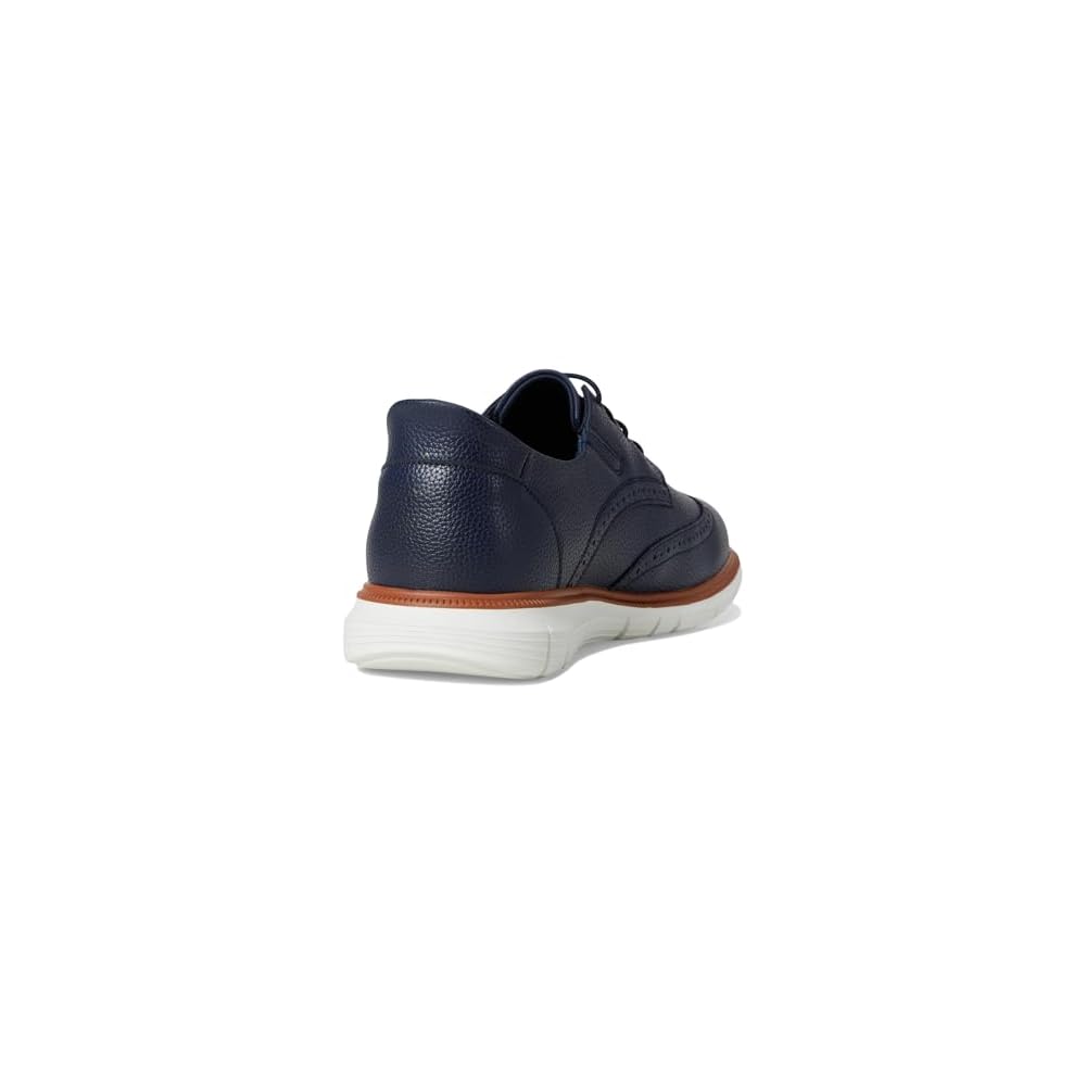 Navy Grainy Leather