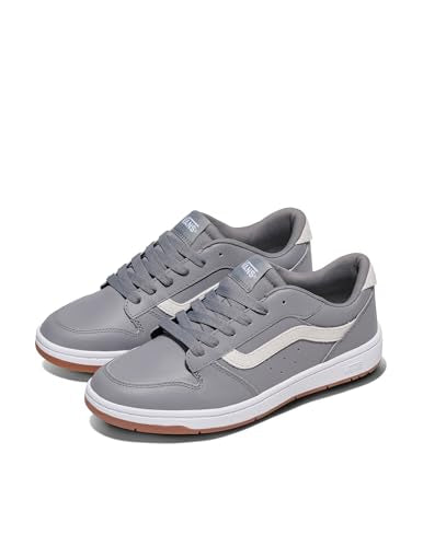 Leather Frost Gray/White