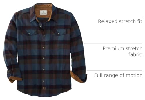 Active Cobalt Carbon Plaid
