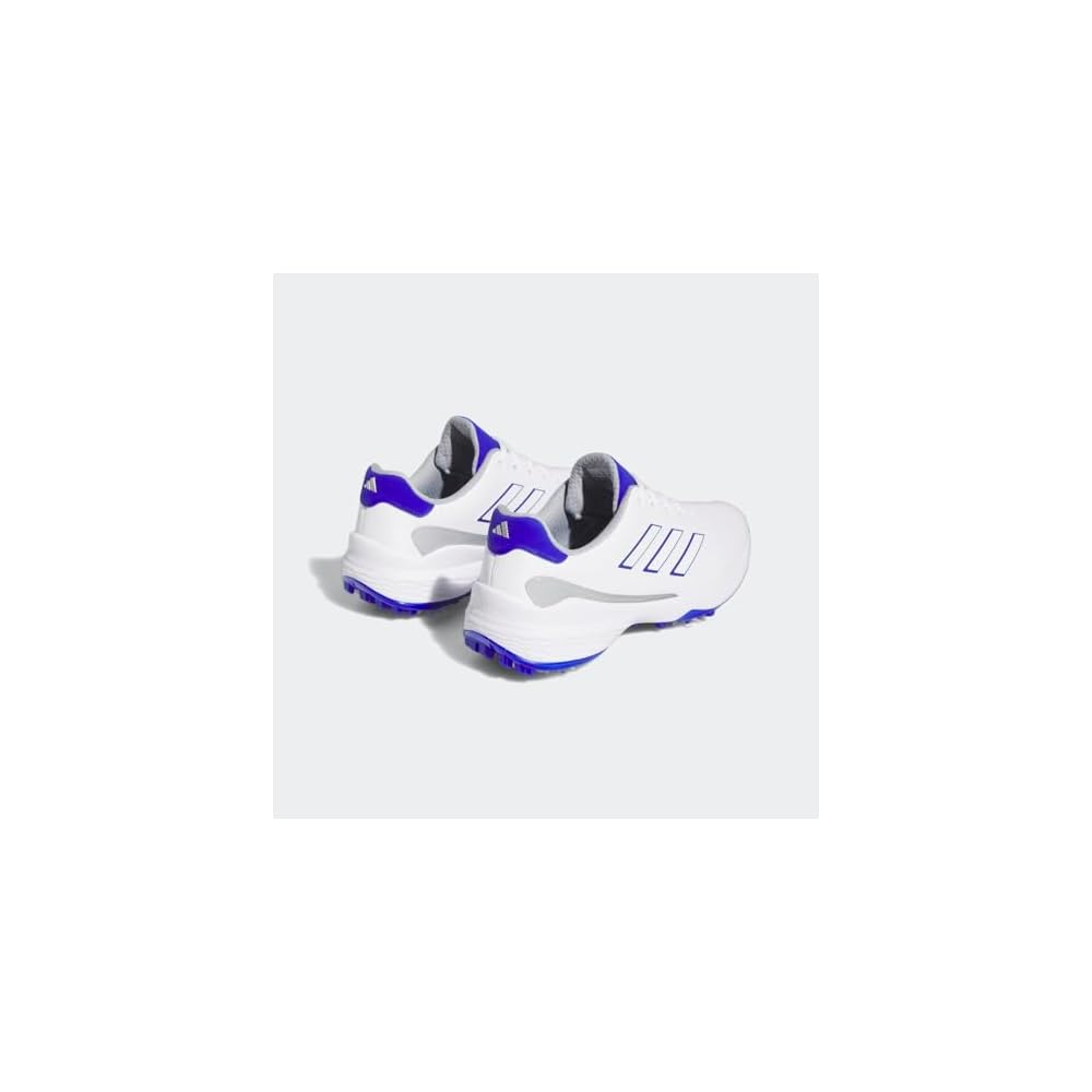 Footwear White/Lucid Blue/Silver Metallic