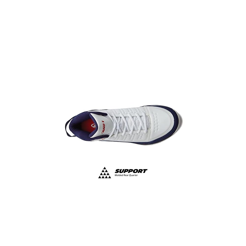 White/Navy Blue/Red