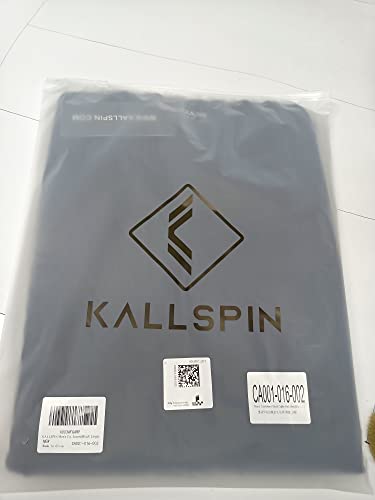 Kallspin Men's Big & Tall Wool Blended Vest Sweater Relaxed Fit V Neck Sleeveless Knitted Pullover (Navy Blue 3XL-Tall)