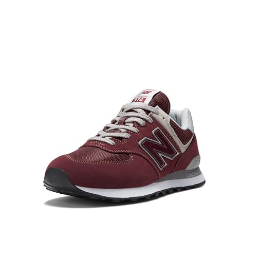 Burgundy/White