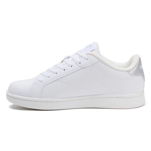 White/Metallic Silver