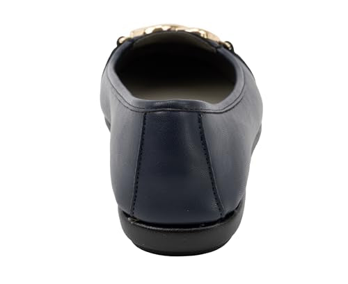 Navy Soft Faux Leather
