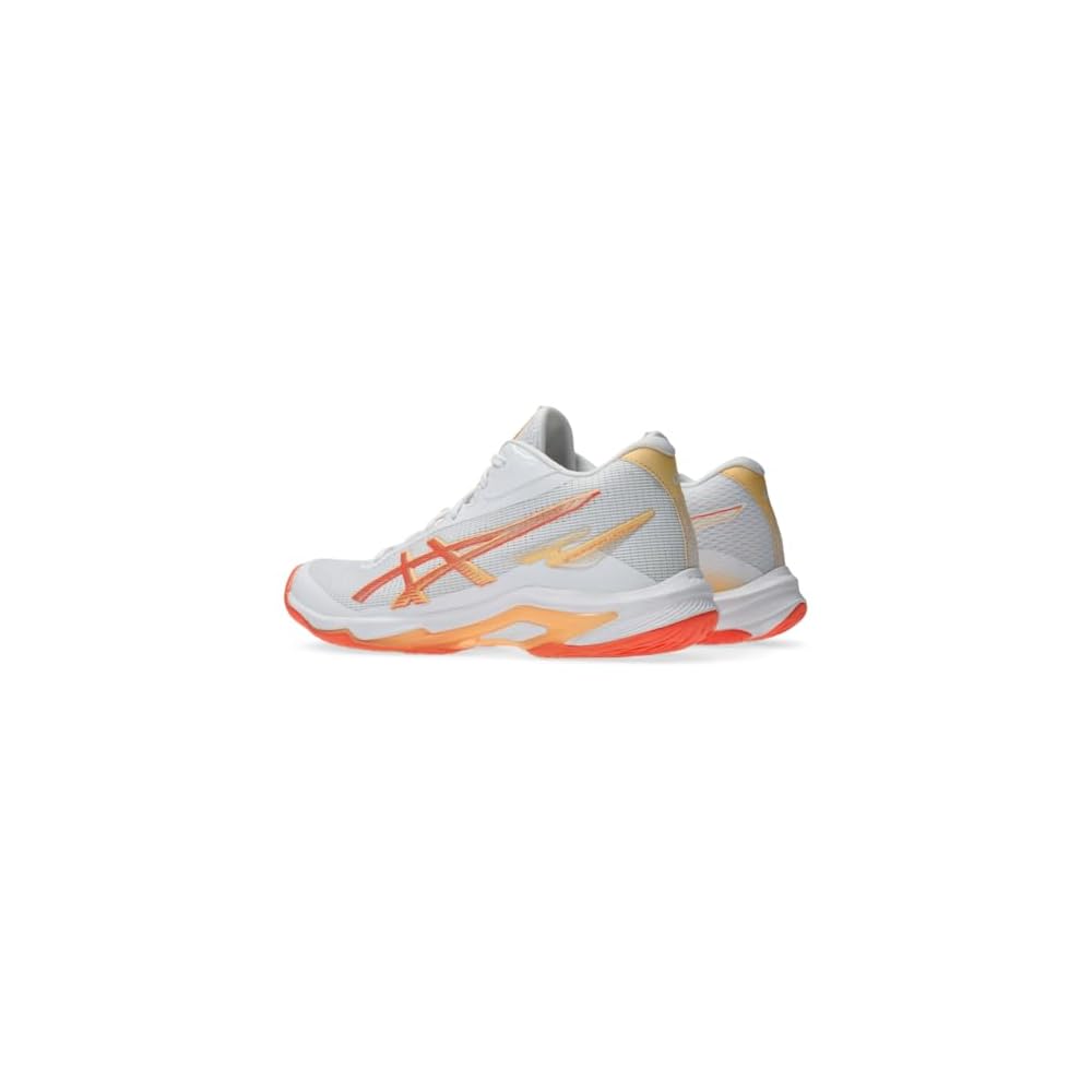 White/Vivid Coral