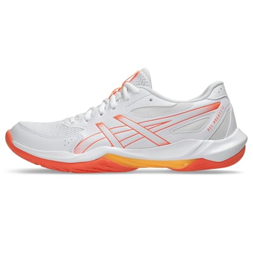 White/Vivid Coral