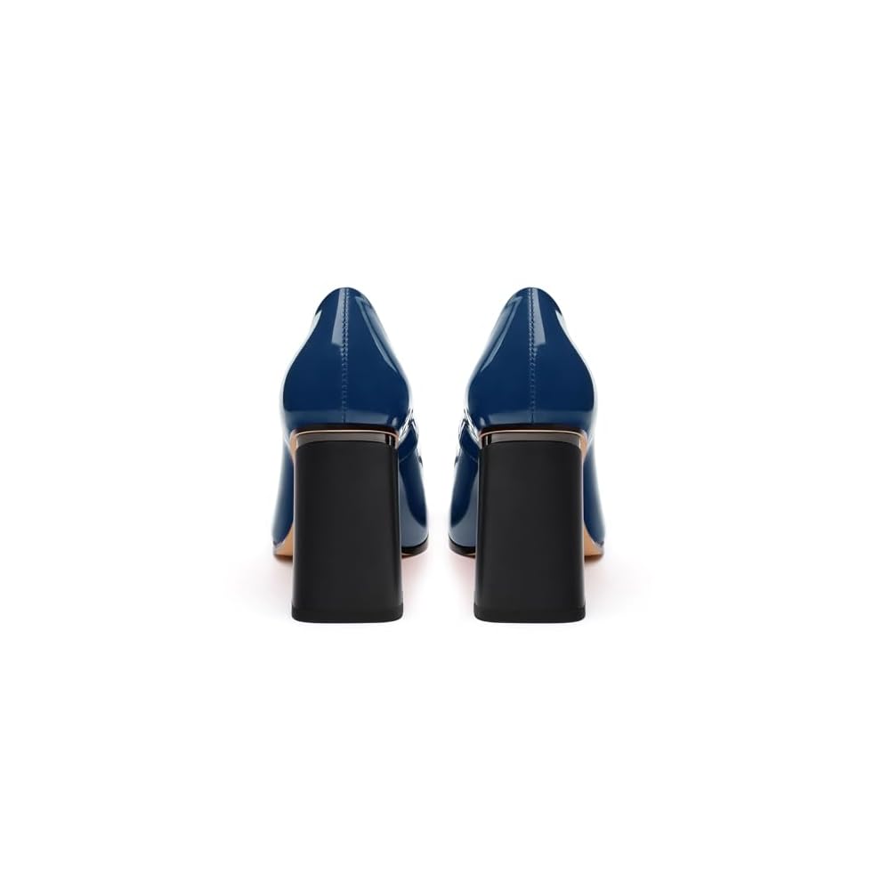 Navy Blue Patent
