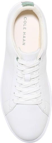White Leather/Lily Pad Crocodile Print Leather