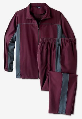 Deep Burgundy Carbon Colorblock
