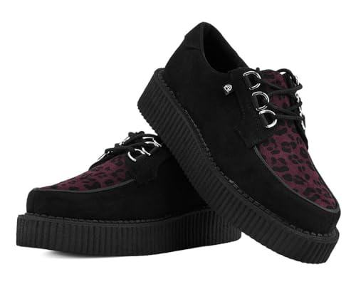 Black & Burgundy Leopard