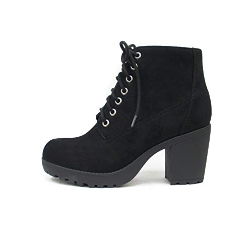 Black Imitation Suede