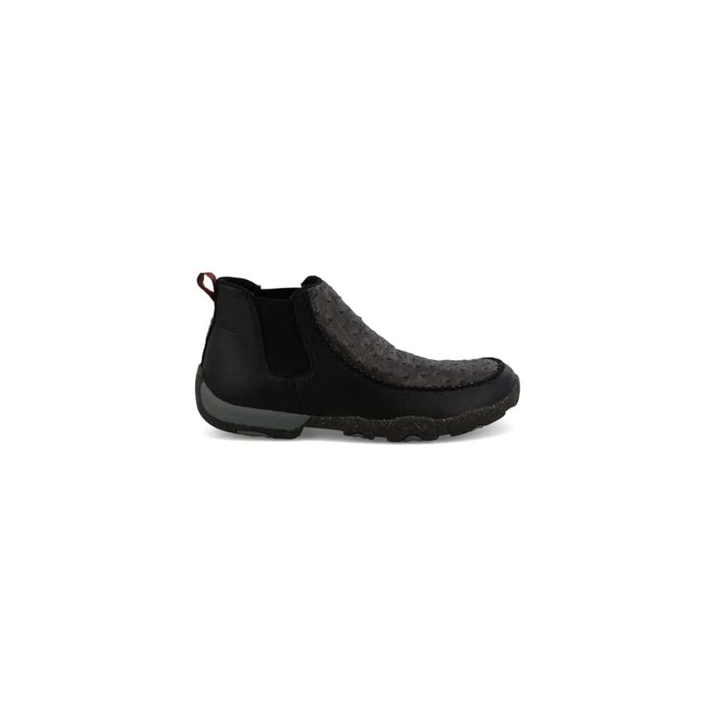 Black & Black Ostrich
