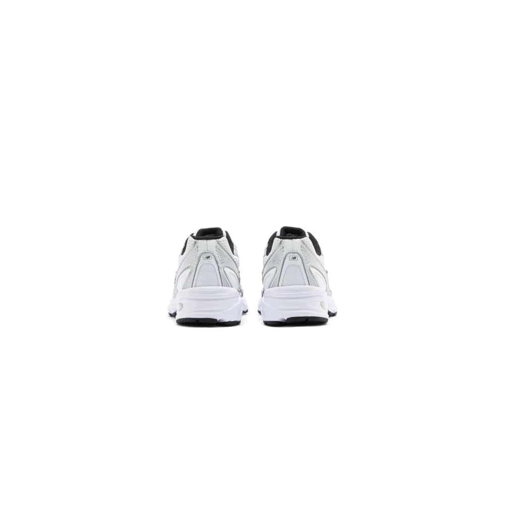 White/Metallic Silver