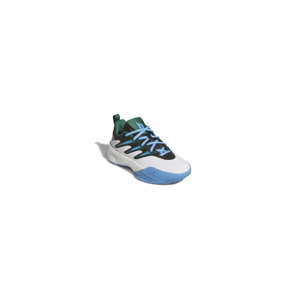 White/Collegiate Green/Blue Burst
