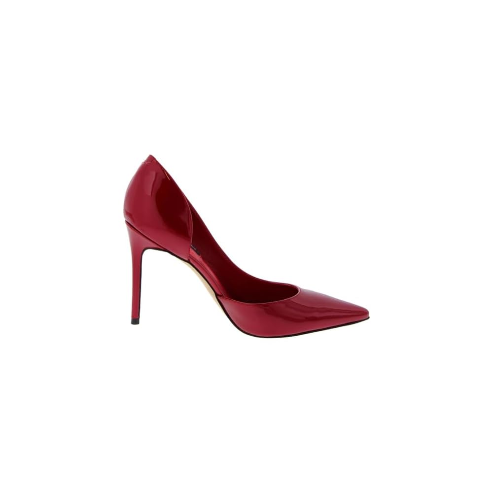 Dark Red Patent 600