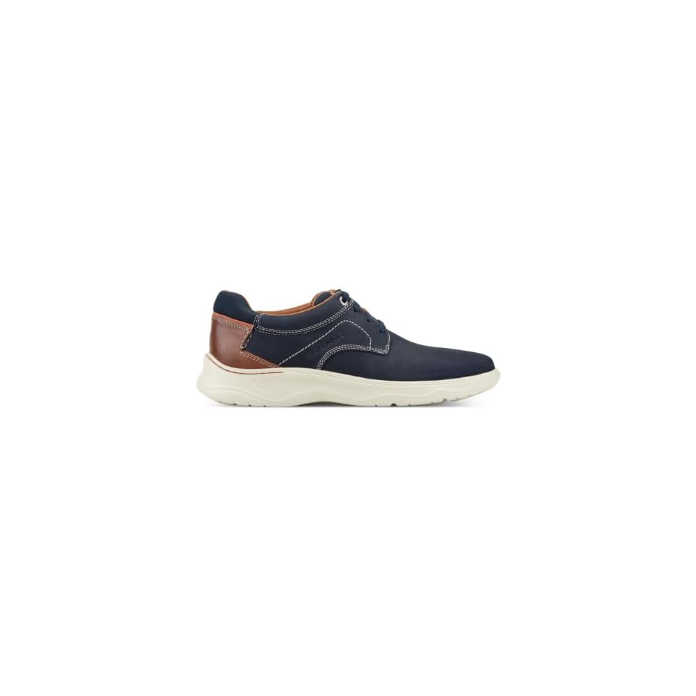 Dark Blue/Brown Leather