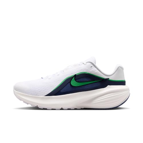 White/Green Spark-midnight Navy