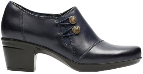 Navy Leather