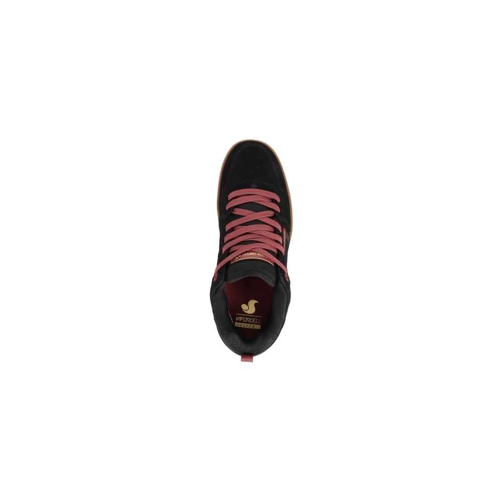Black/Ruby Wine/Gum