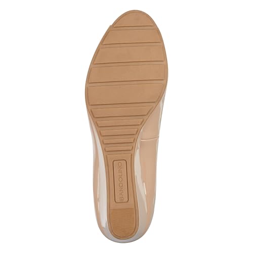 Cafe Latte Sleek Patent Pu