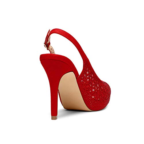 Red/Suede