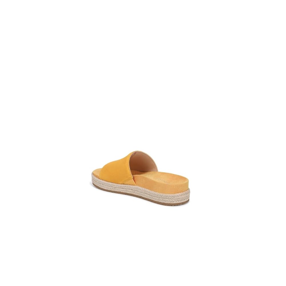 Amber Yellow Suede