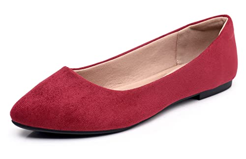 Burgundy Suede