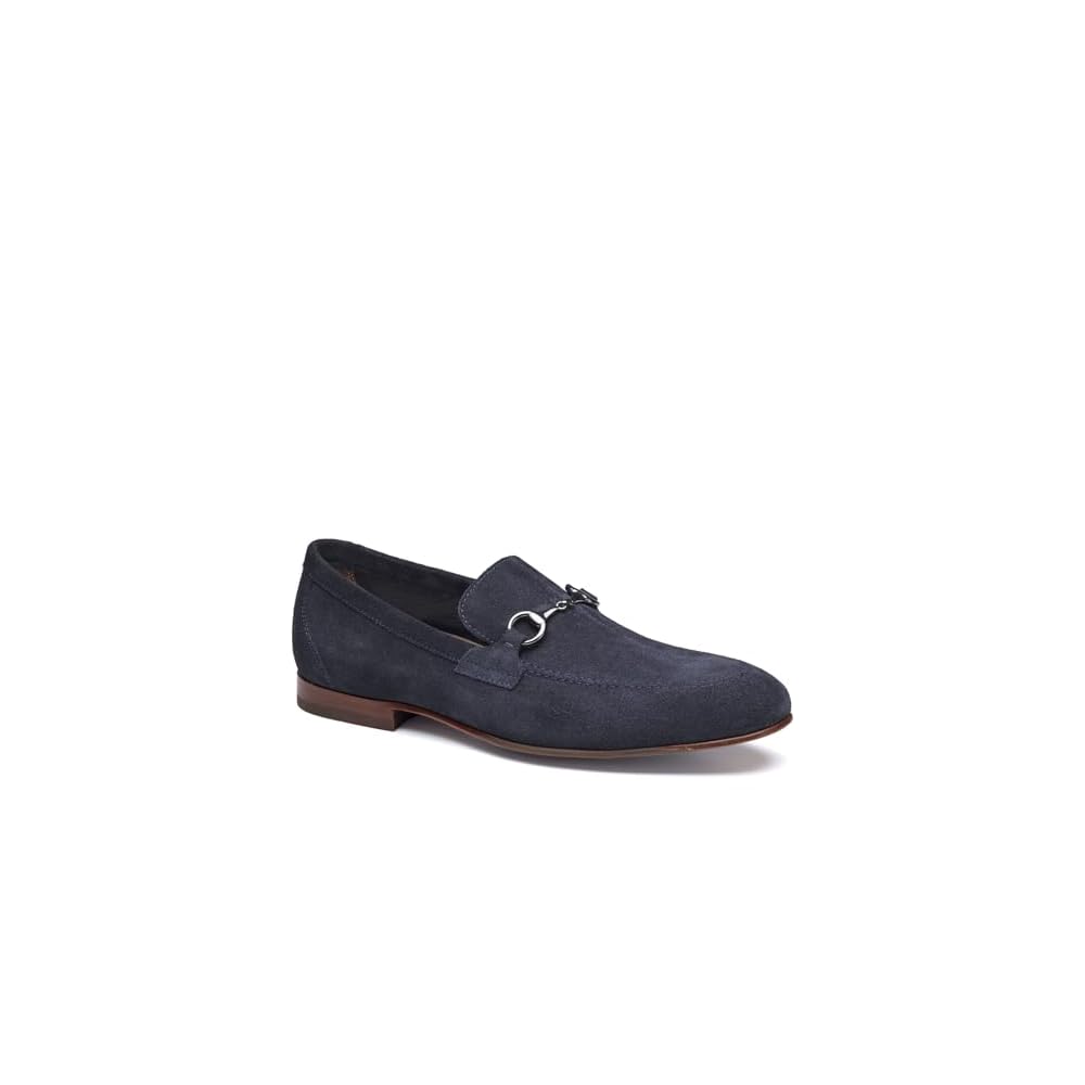 Navy Suede