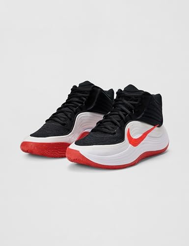 Black/Bright Crimson/White