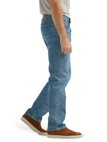 Classic 5-pocket Regular Fit Flex Jean, Vintage Blue Flex, 34W x 36L