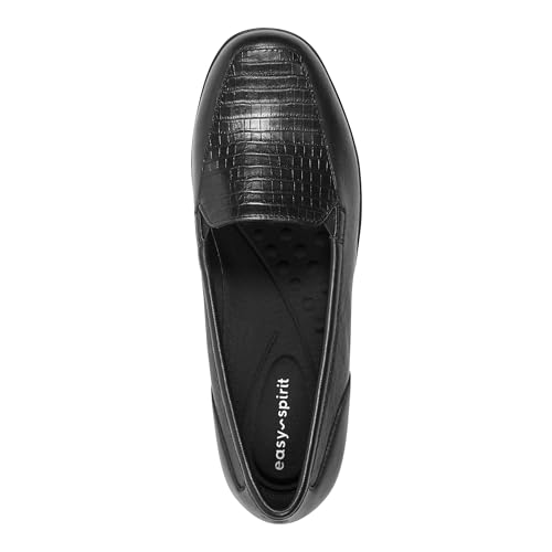 Black/Black Croc