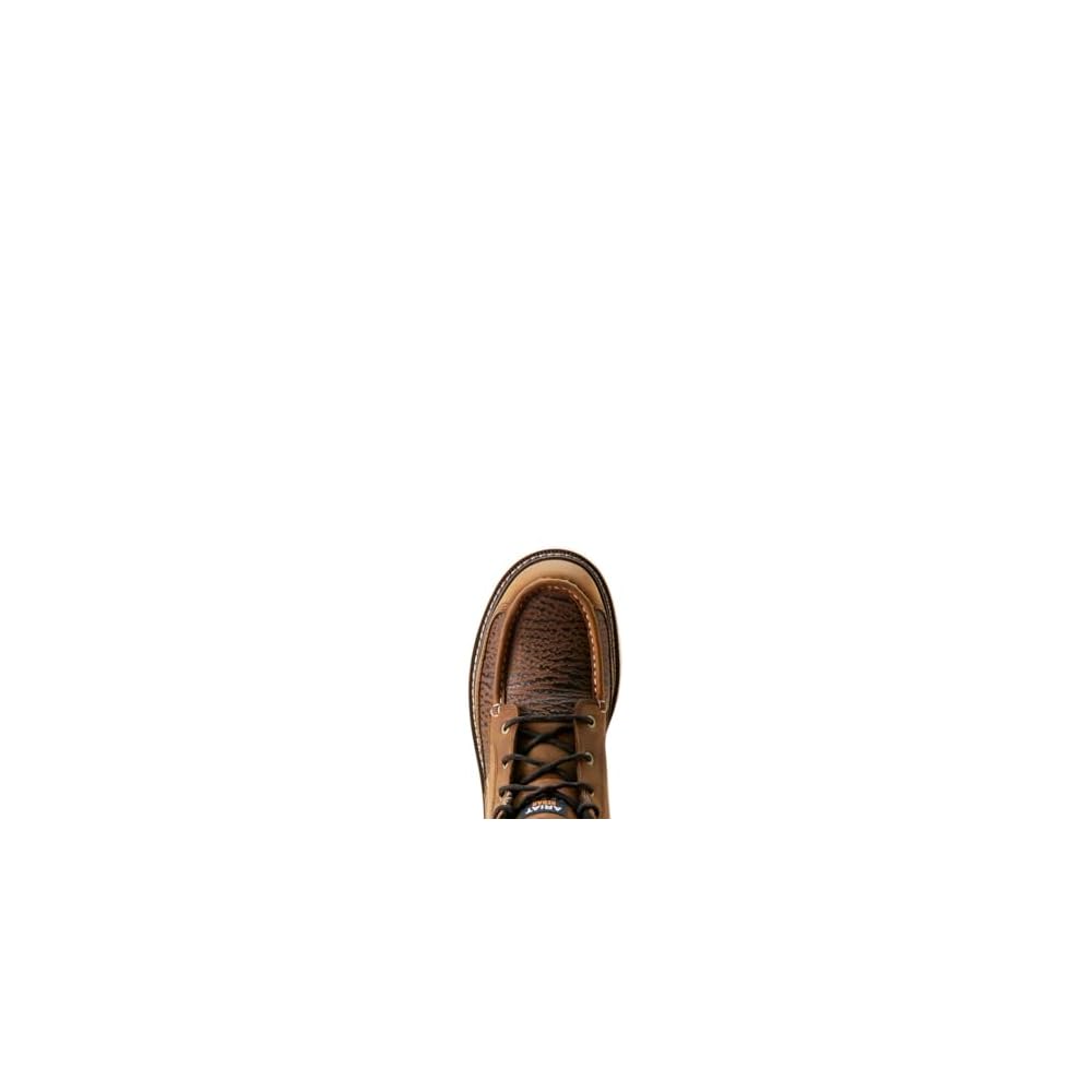 Distressed Brown/Sharkskin Print