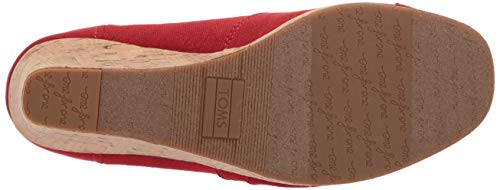 Red Crosshatch Jacquard
