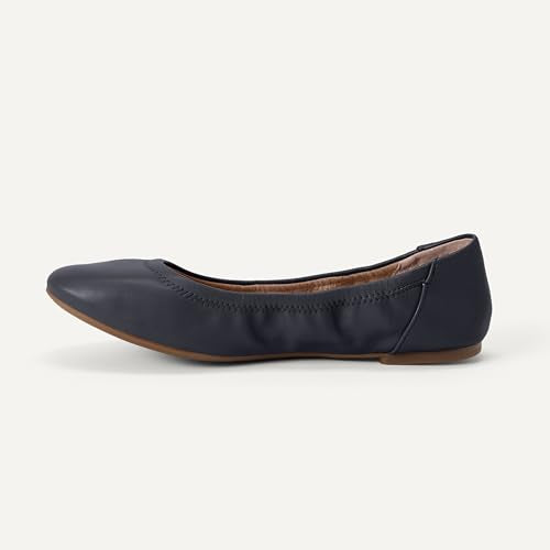 Navy Faux Leather