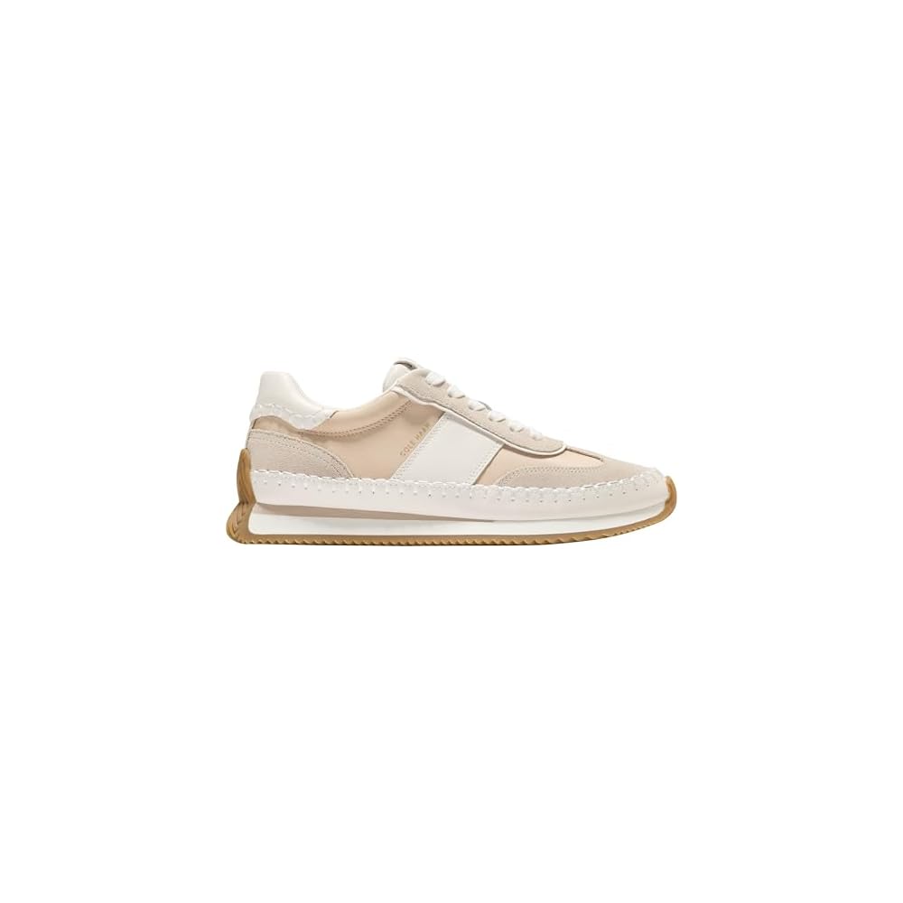 Light Sesame Nylon/Suede/Powder Leather