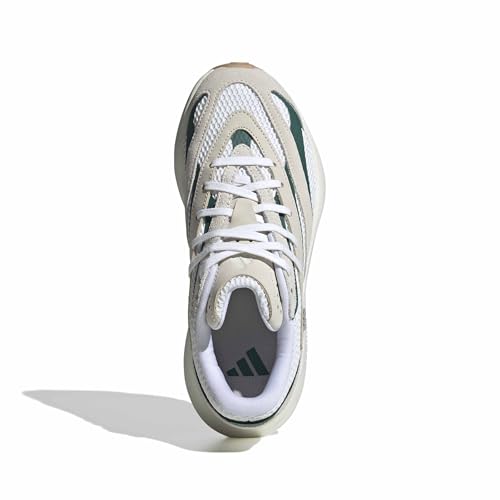 Off White/Silver Metallic/Collegiate Green