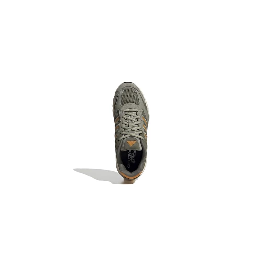 Olive Strata/Focus Orange/Silver Pebble