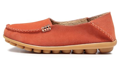 Orange Shearling