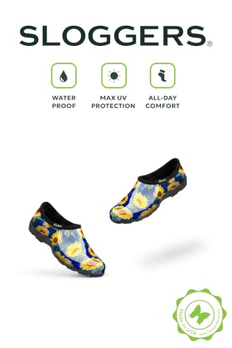 Sunflower Print Blue