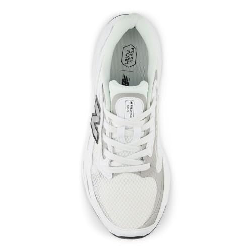 White/Silver Metallic/Black