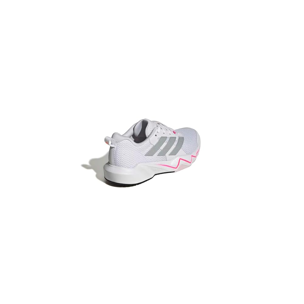 White/Silver Metallic/Lucid Pink