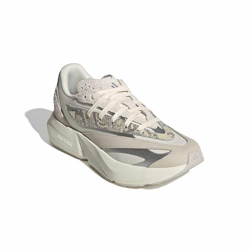 Off White/Silver Metallic/Grey