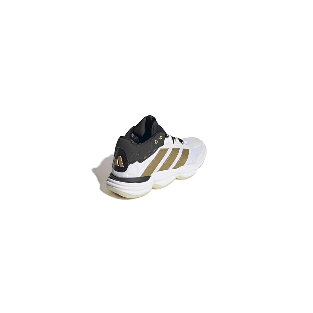 White/Gold Metallic/Black