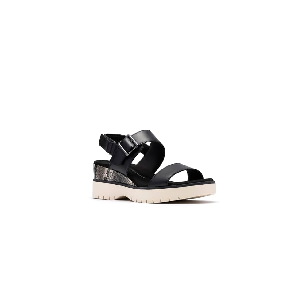 Black Combi Leather