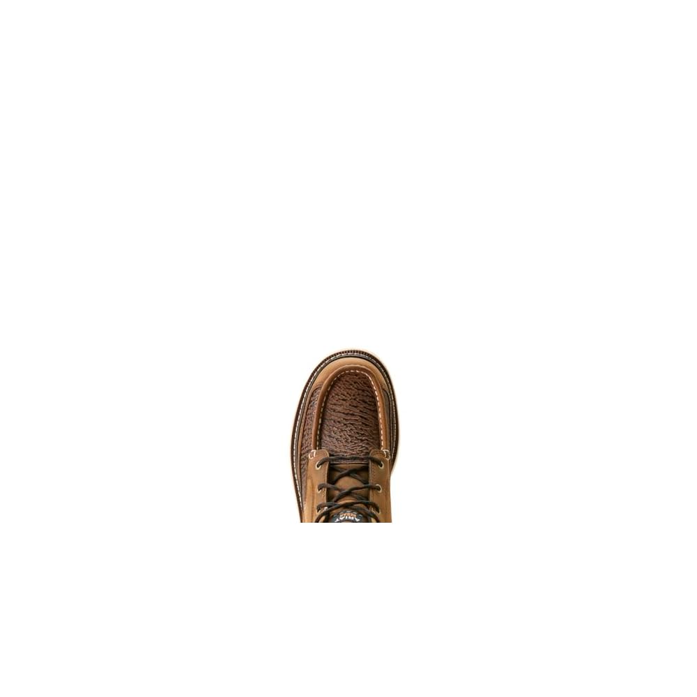Distressed Brown/Sharkskin Print