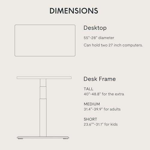 Black Frame + Mahogany Top