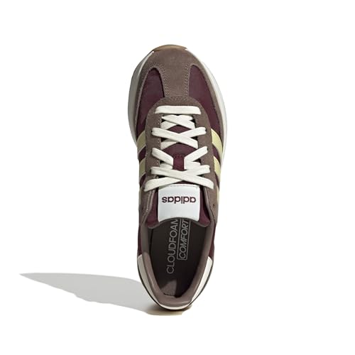 Maroon/Powder Yellow/Earth Strata